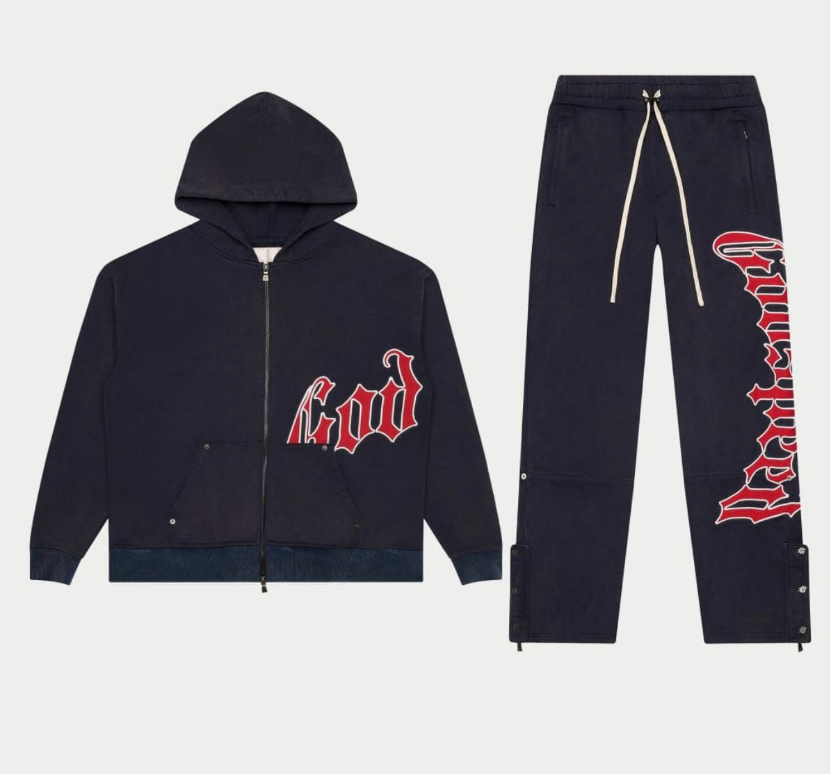 Godspeed Navy & Red Sweatsuit