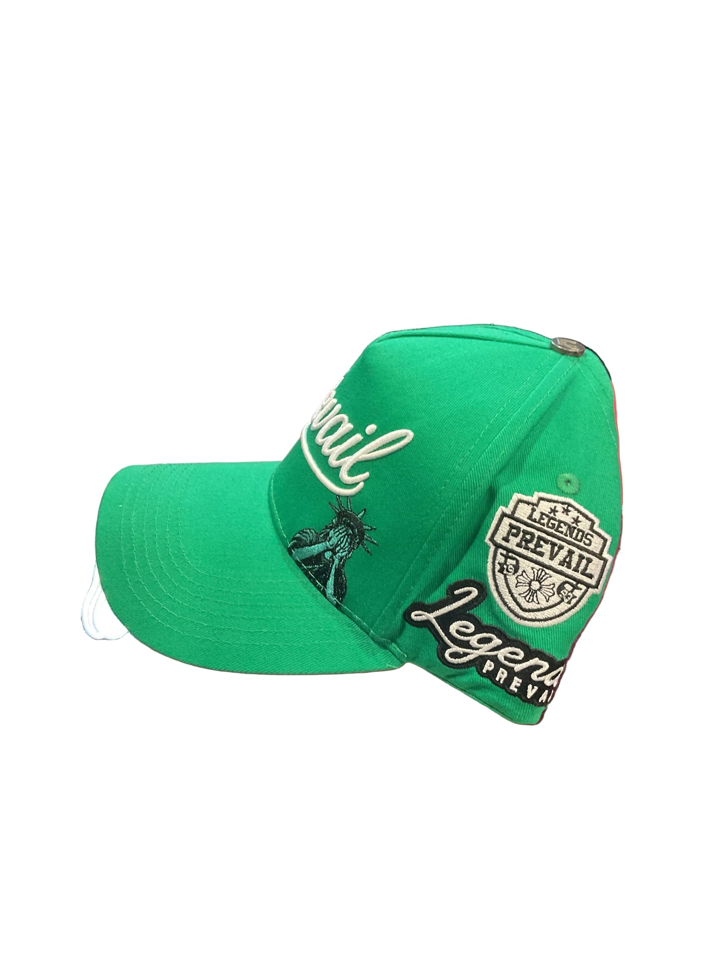 Prevail Green White Hat