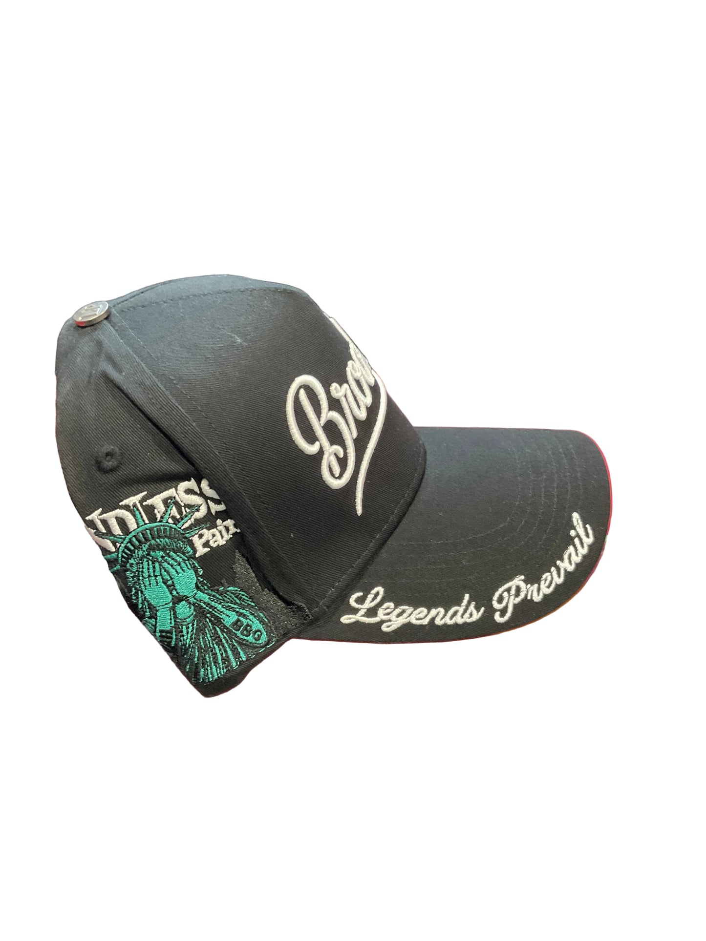 Legends Prevail Brooklyn Black & White Hat