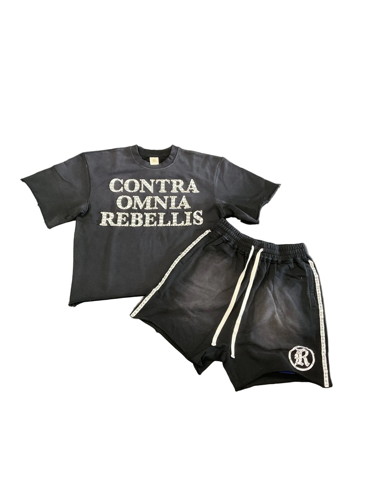 Rebel Black Short Set
