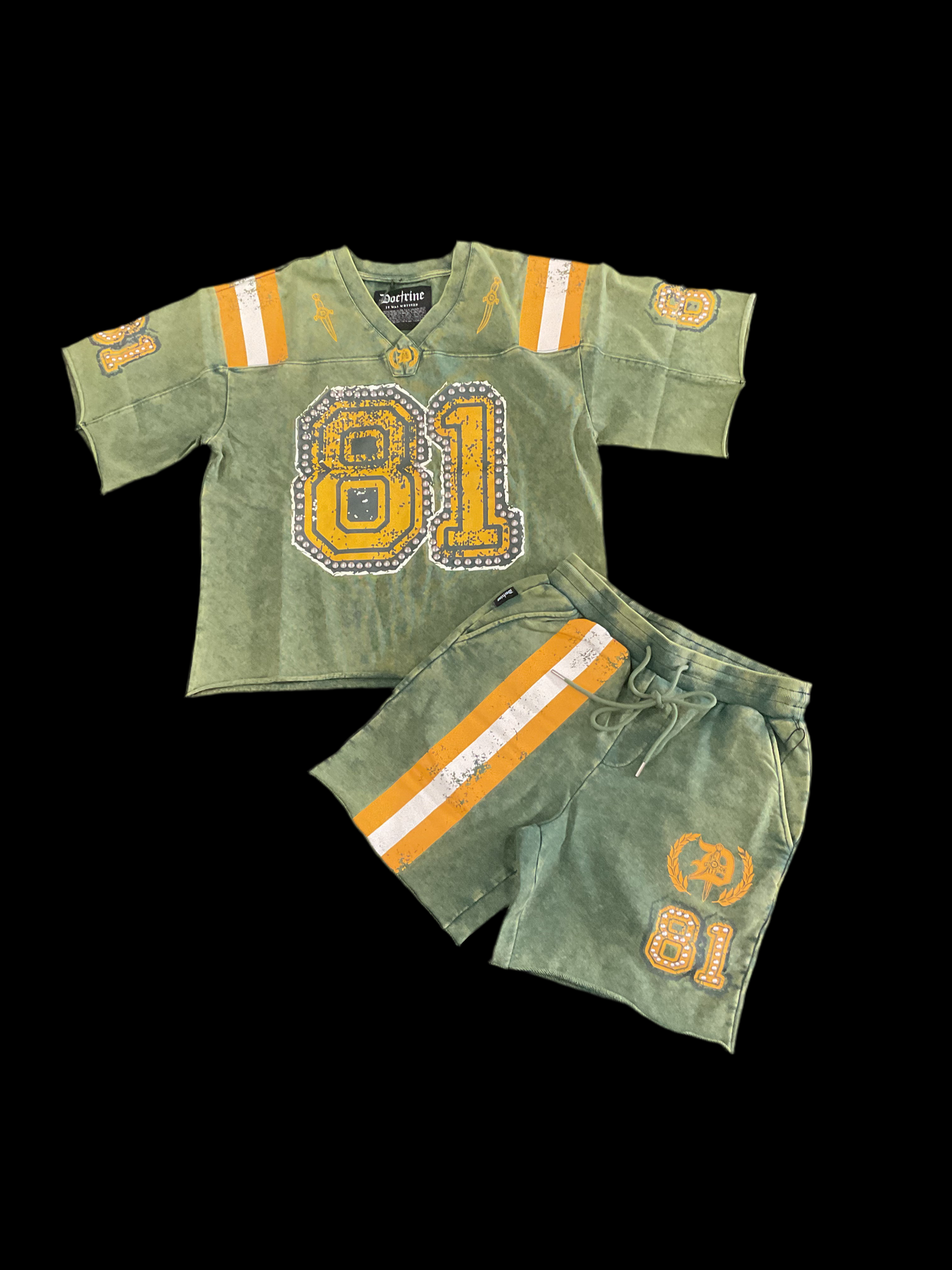 Doctrine CHEESE HEAD FOOTBALL SET (HUNTER GREEN)