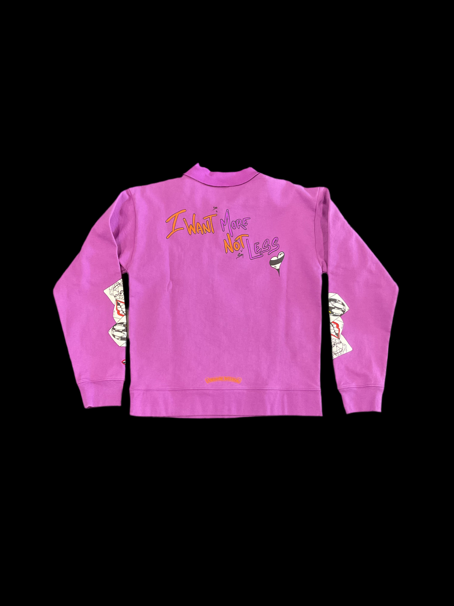 Chrome Heart Purple Crewneck