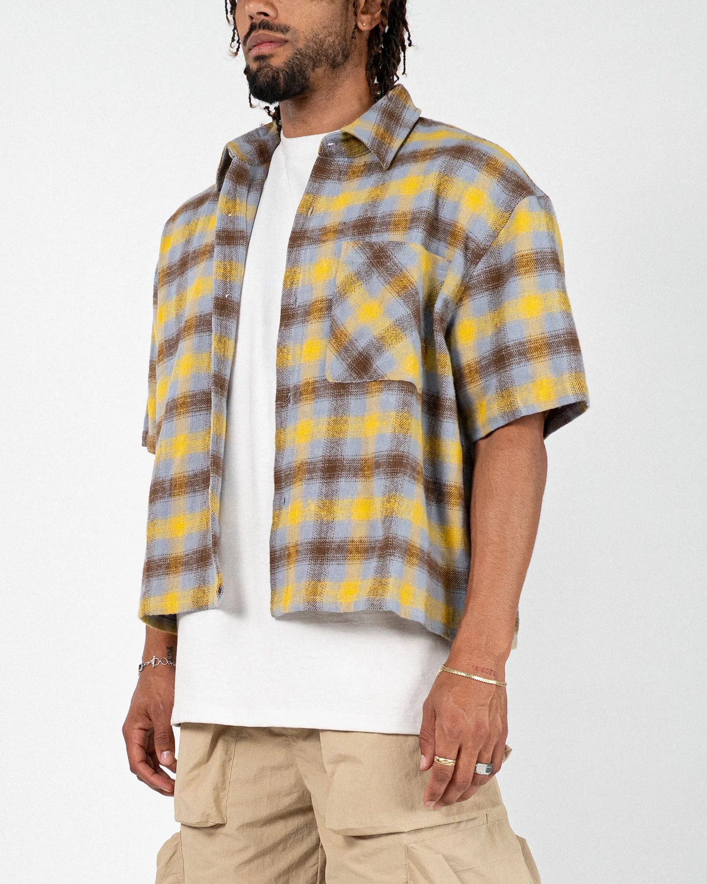 EPTM Boxy Flannel Sky Blue