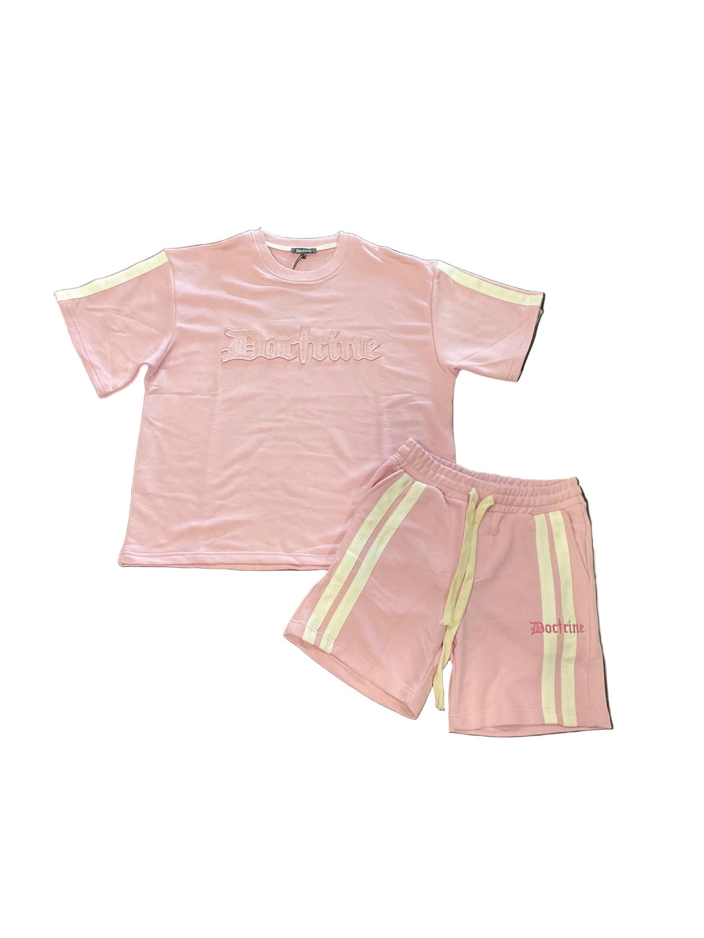 Doctrine Pink Short Set