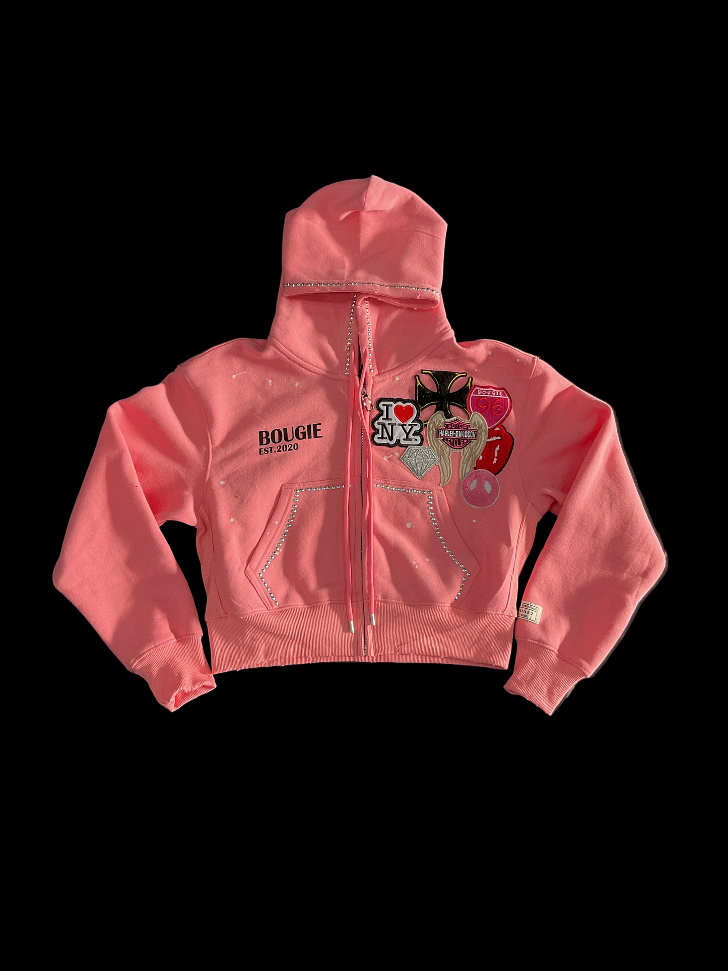 Bougie Muse Pink Hoodie