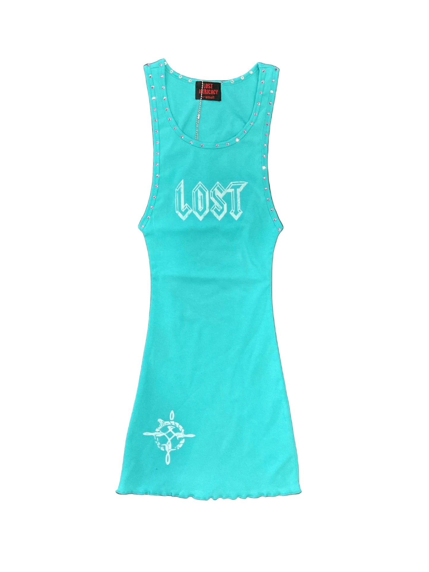 Lost Intricacy Lake Blue Dress