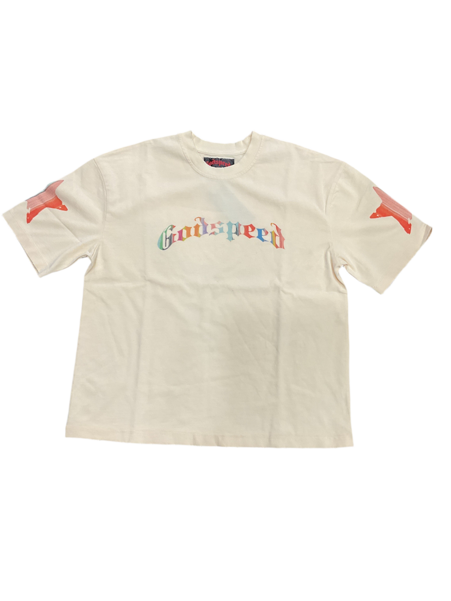 Godspeed bone color letters