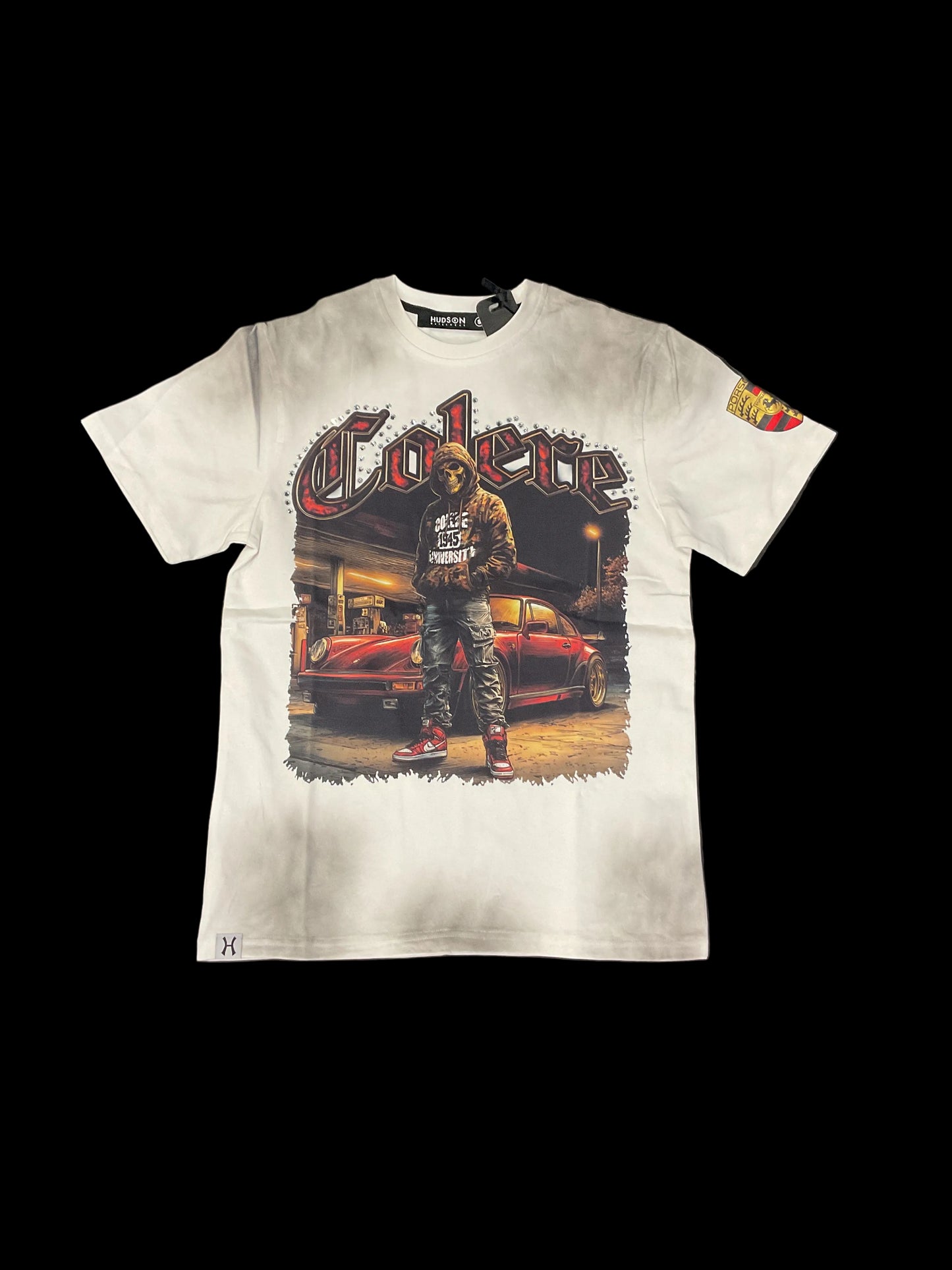 Hudson Porsche White T-Shirt