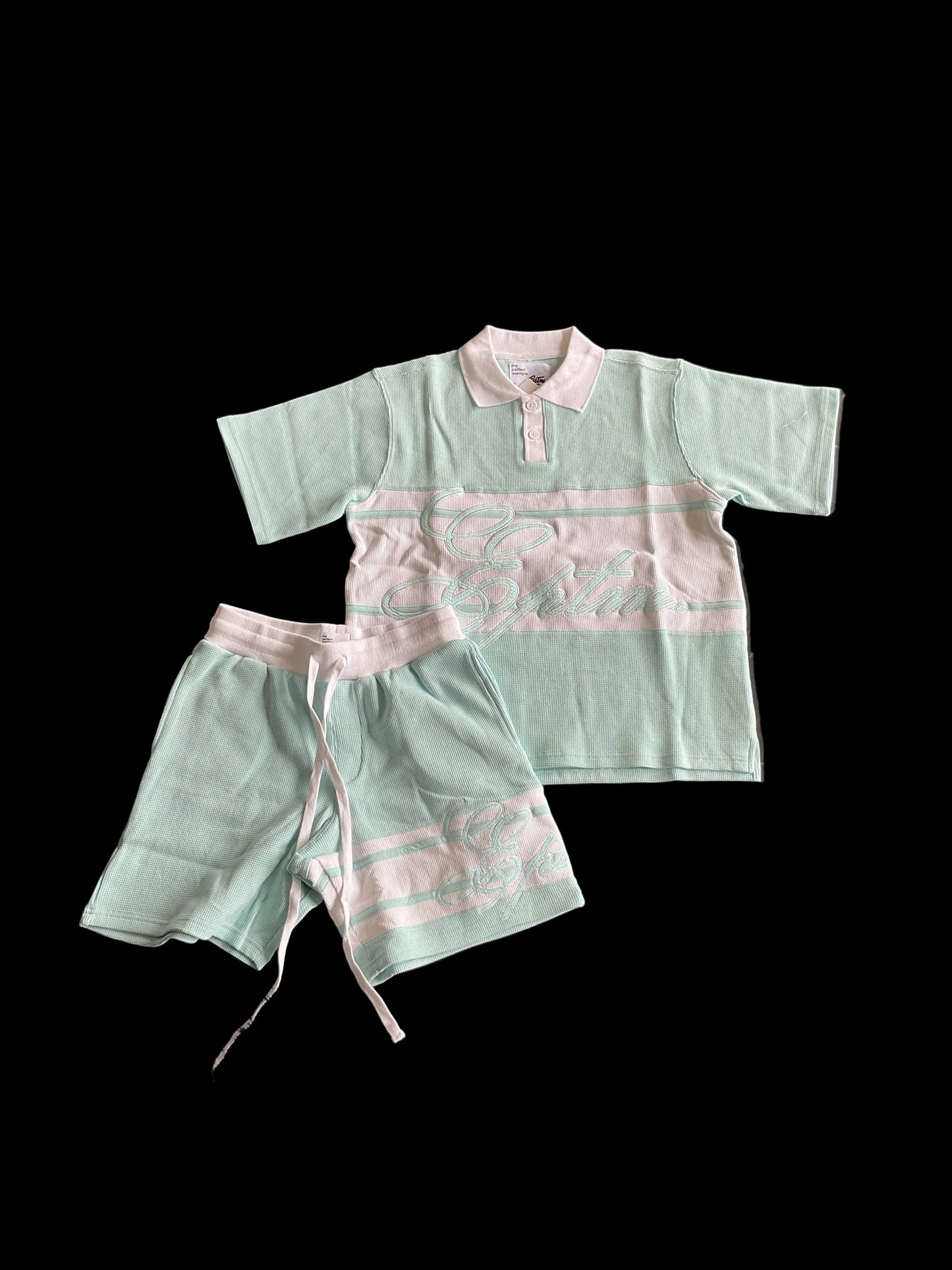 Eptm Sky Blue Koro Short Set