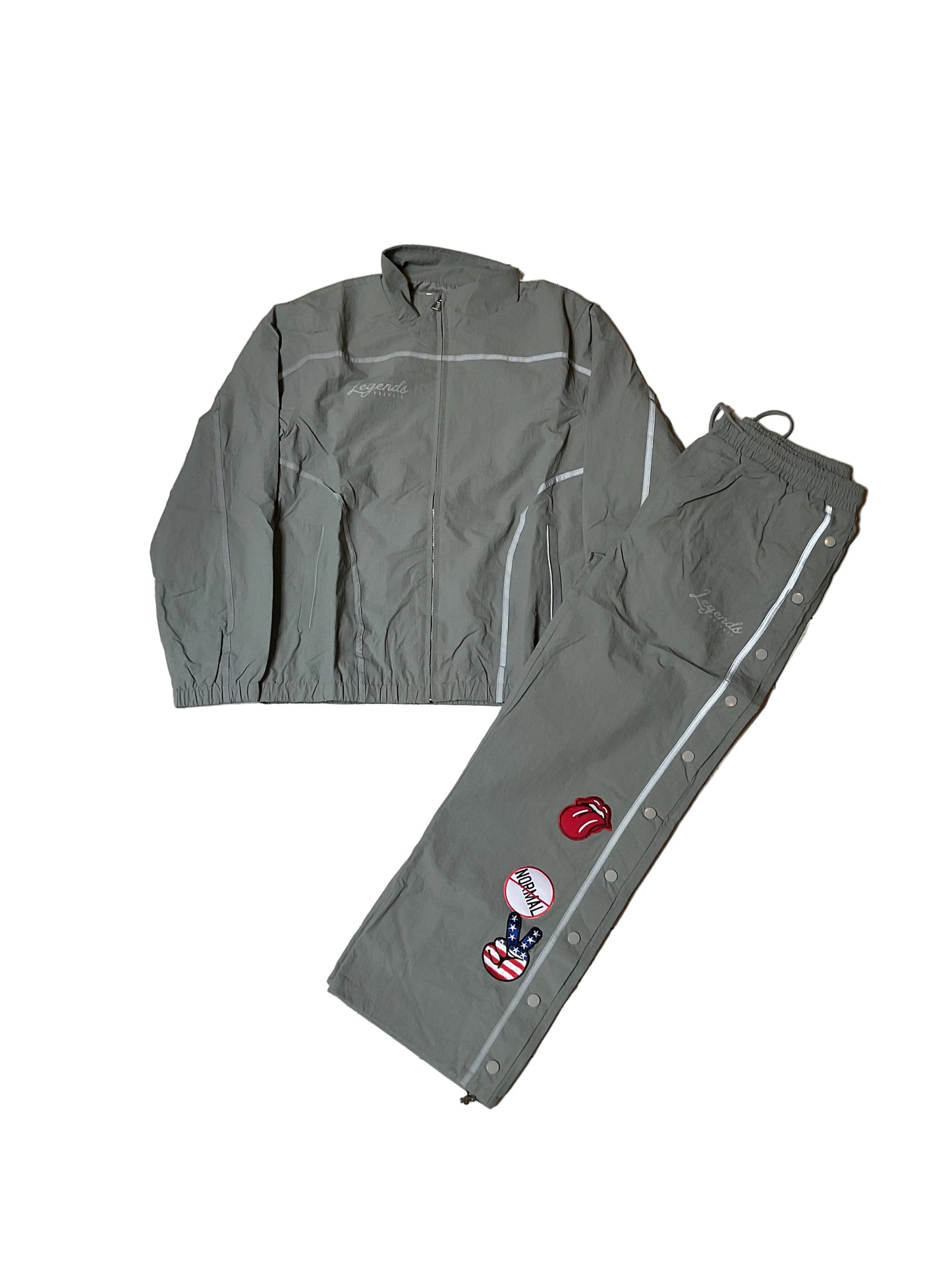Legends Prevail Patch Set (Wolf Grey)