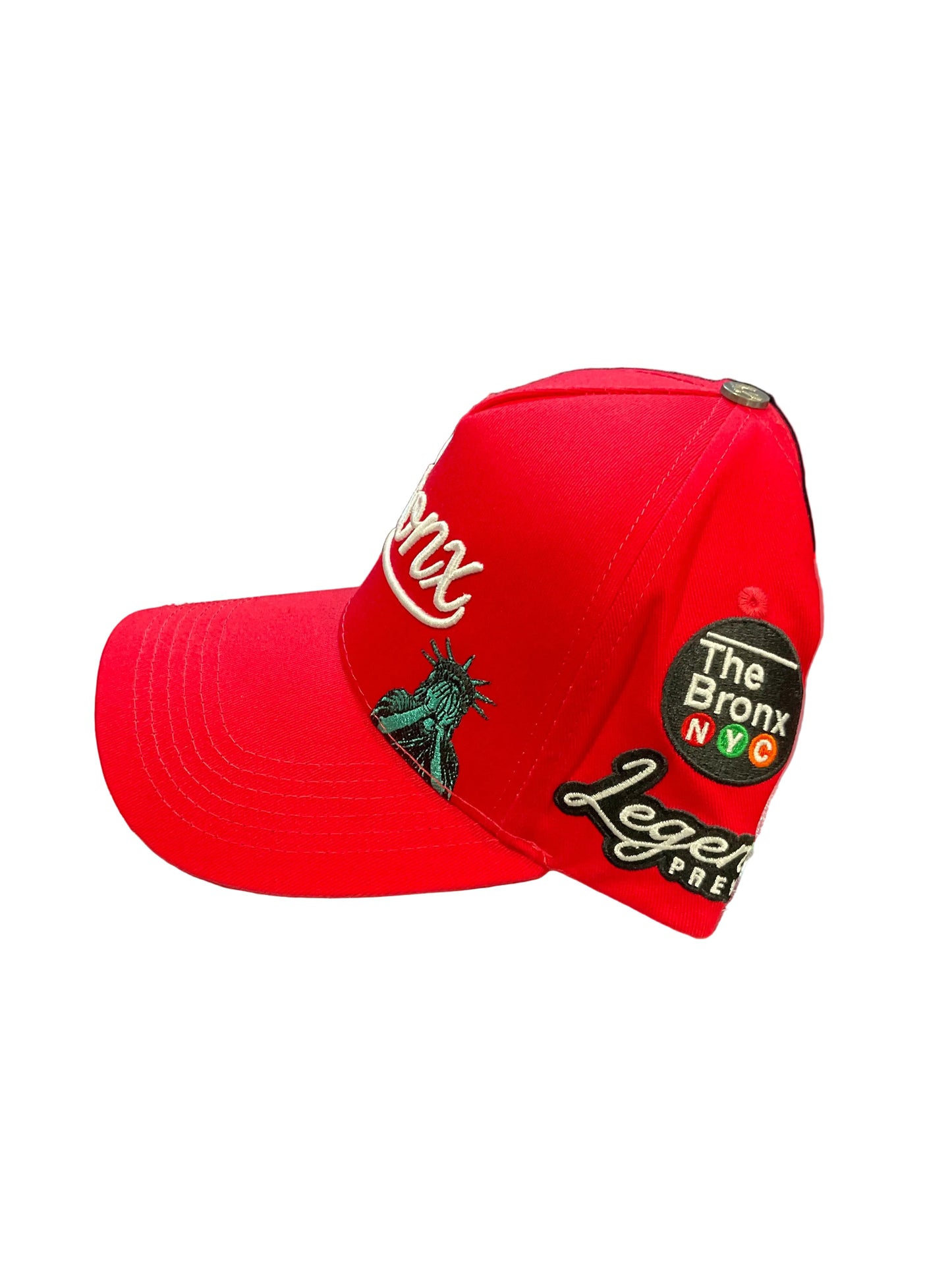 Legends Prevail Bronx Red & White Hat