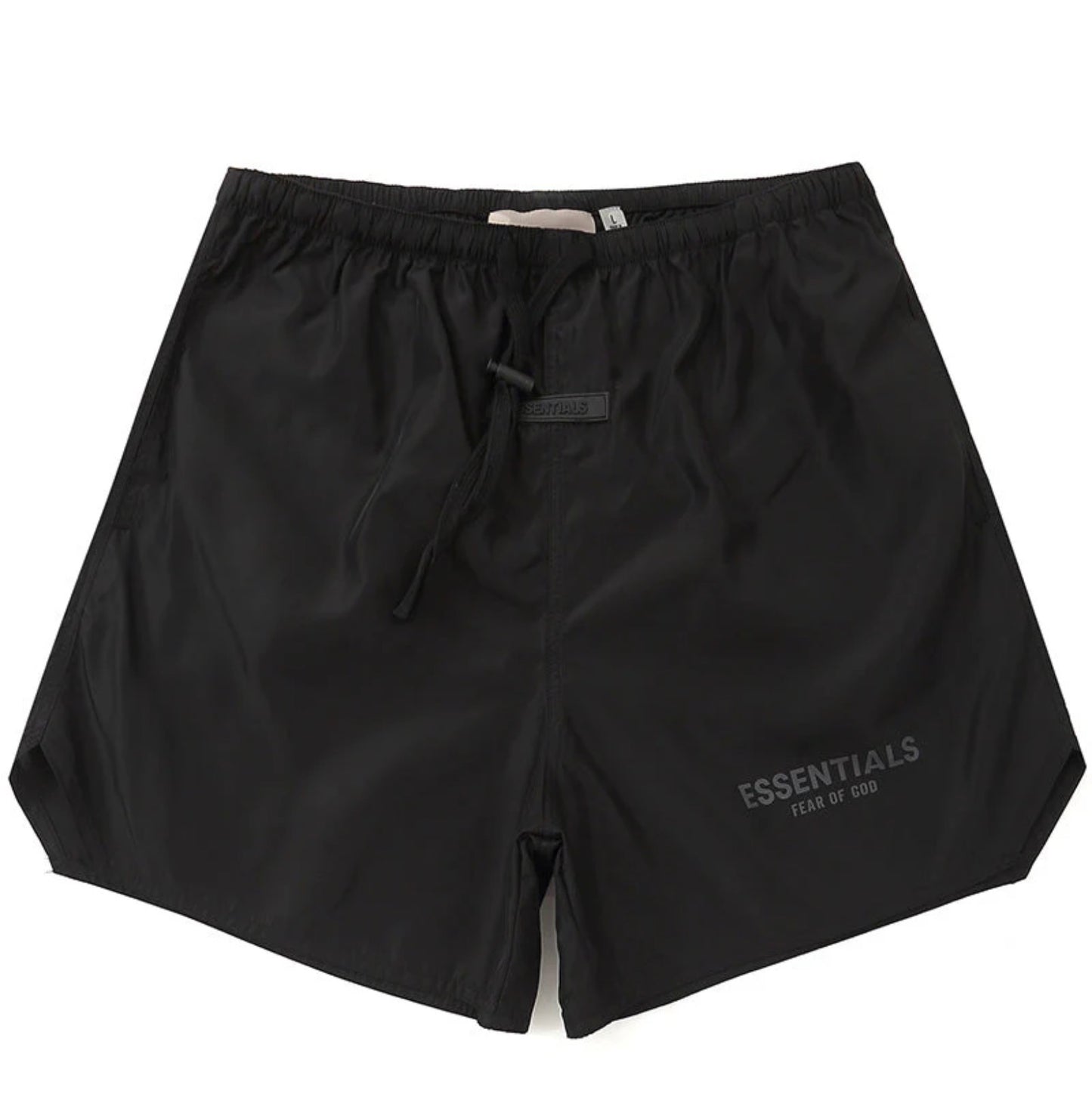 Essentials Nylon Black Shorts