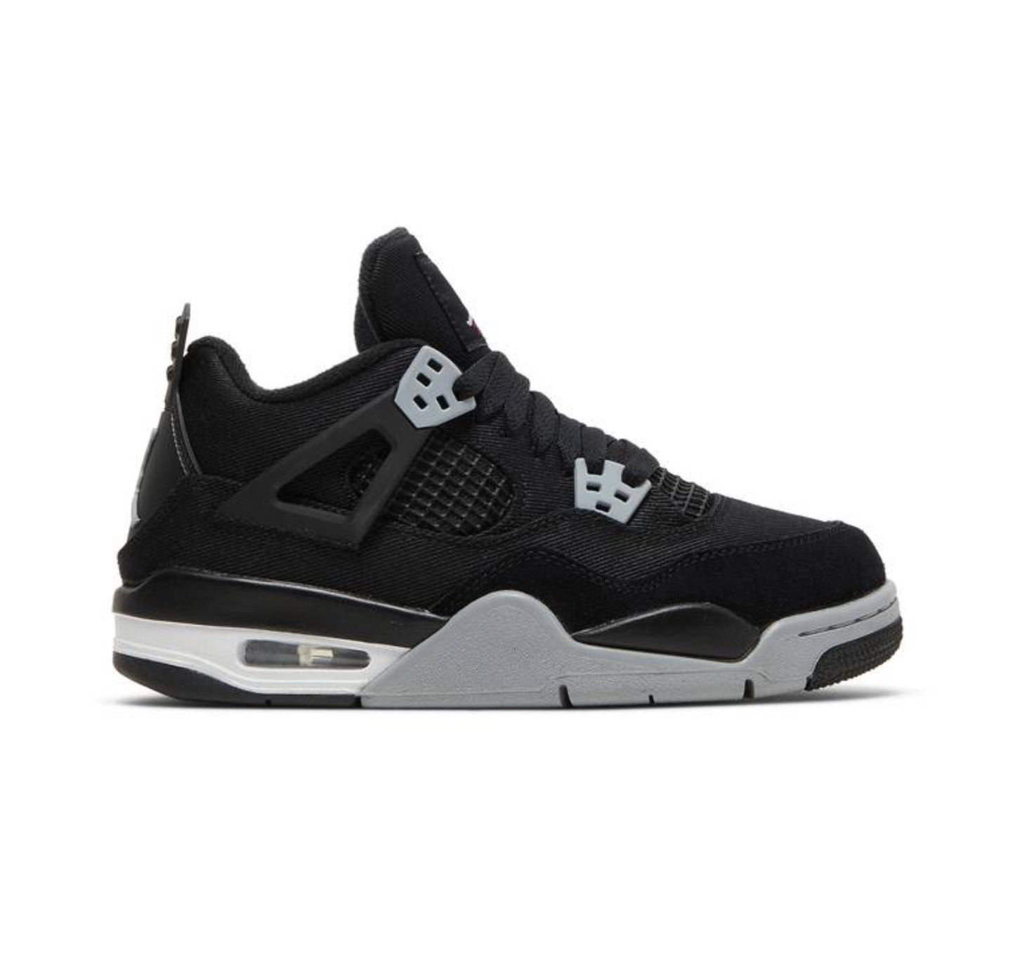 Jordan 4 Retro Black Canvas (GS)