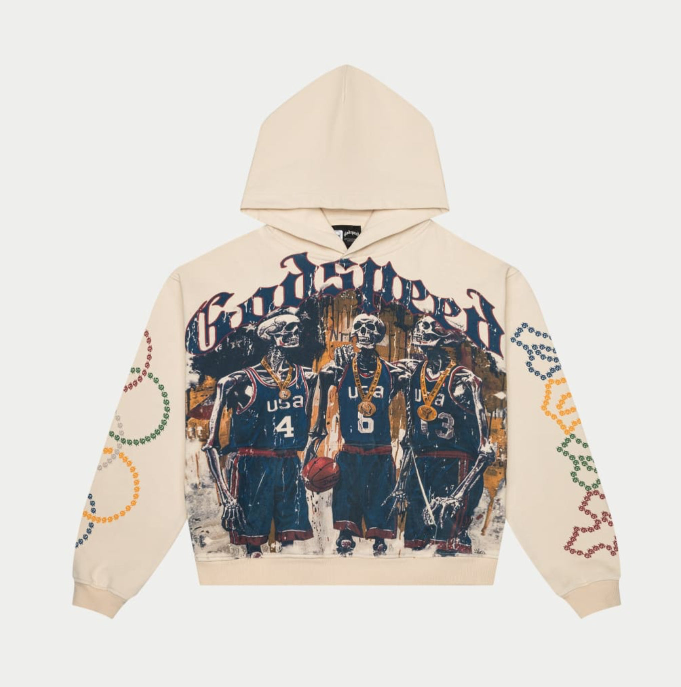 Godspeed DreamTeam '24 Hoodie (Bone )