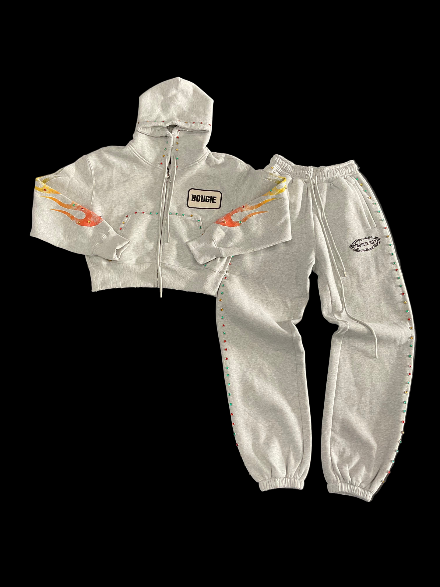 Bougie Dept Grey Sweatsuit