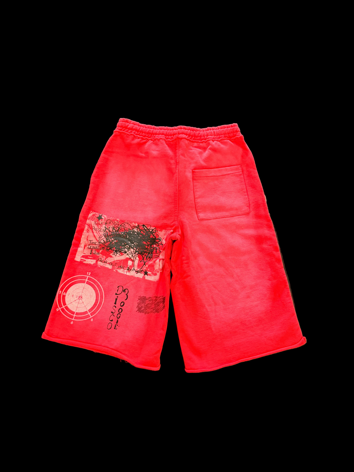 BLDG 4 Palace Mars Red Shorts