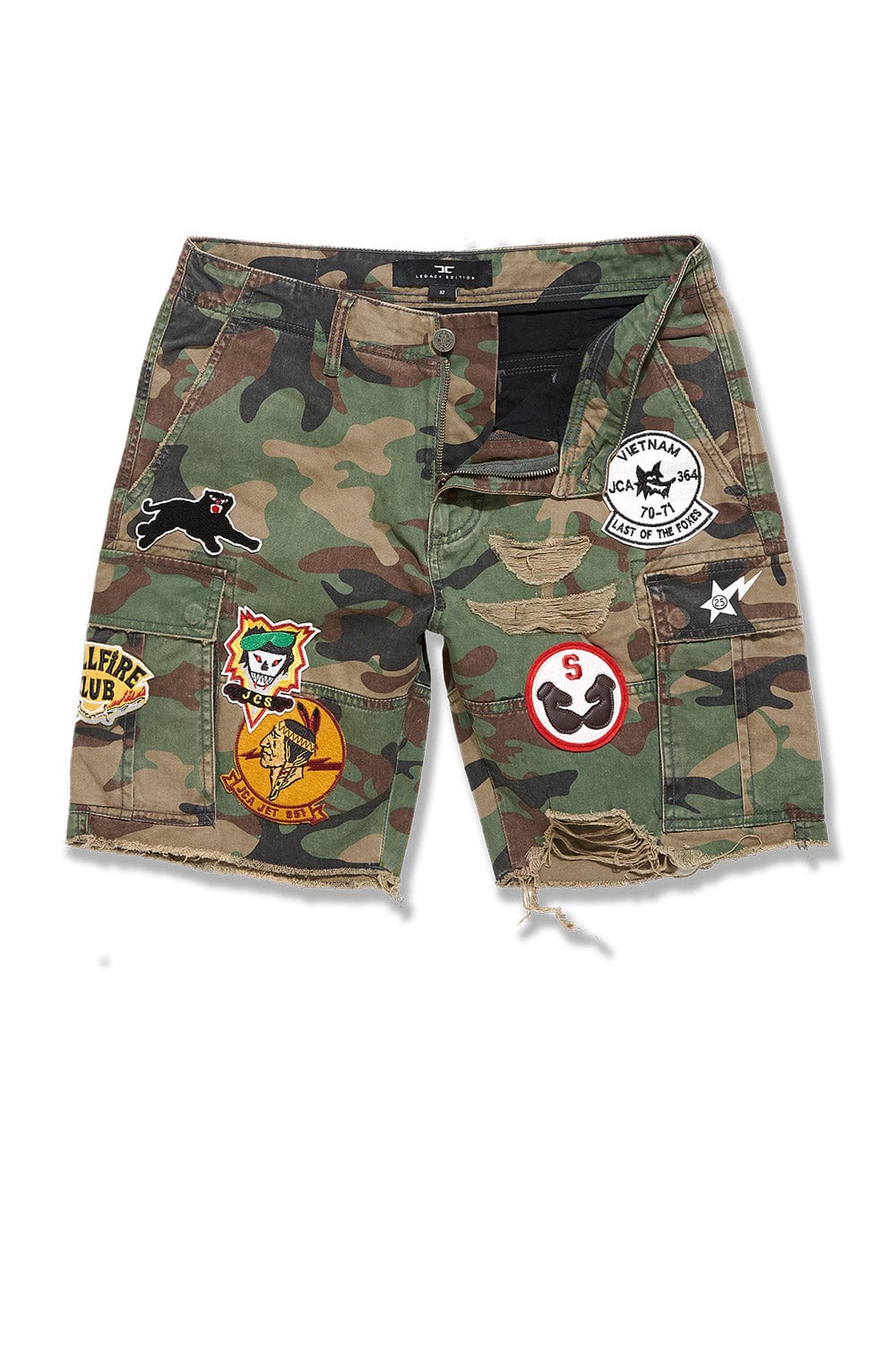 JC VINTAGE PATCH SHORTS