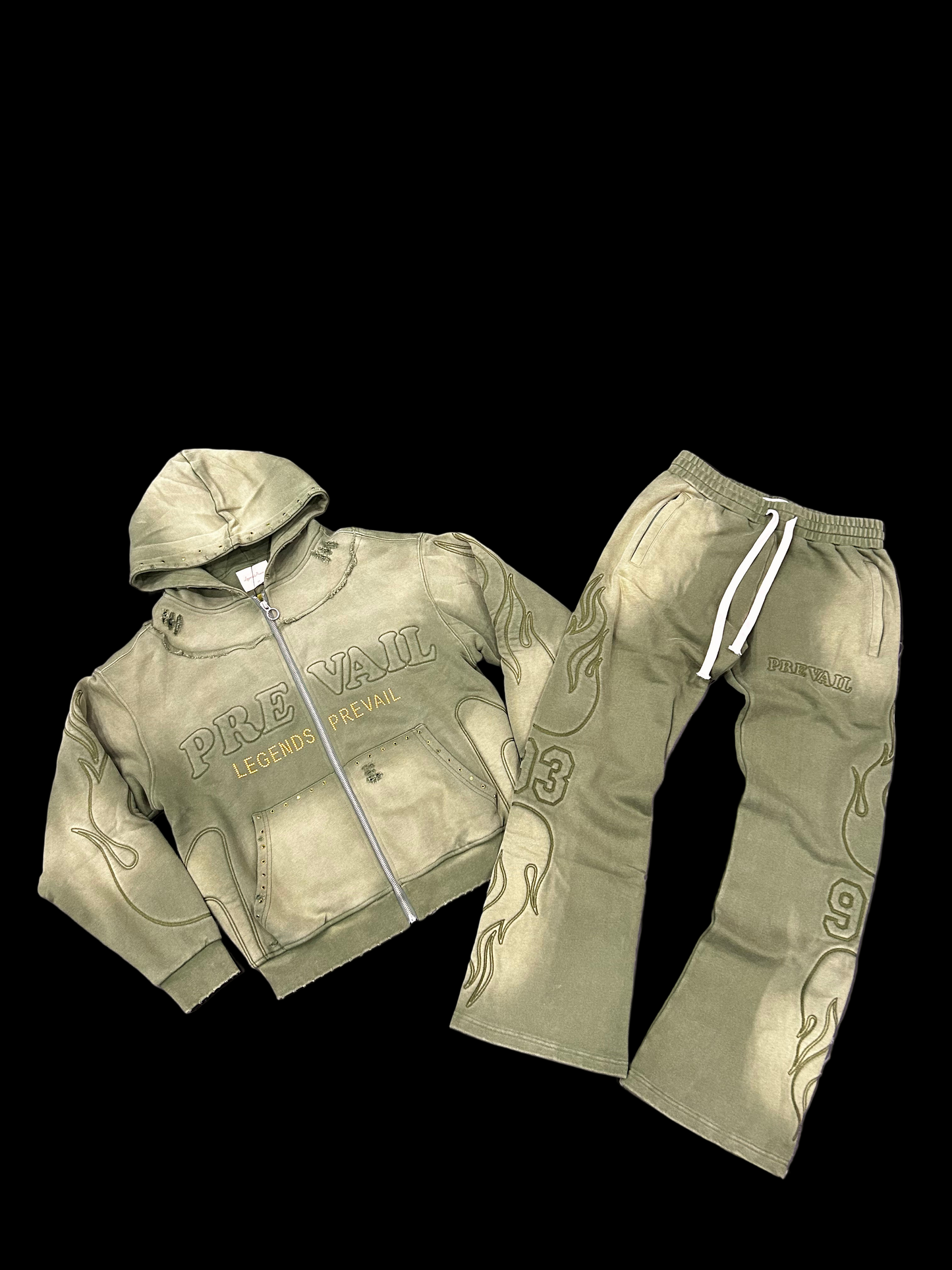 Legends Prevail Green Thermal Sweatsuit