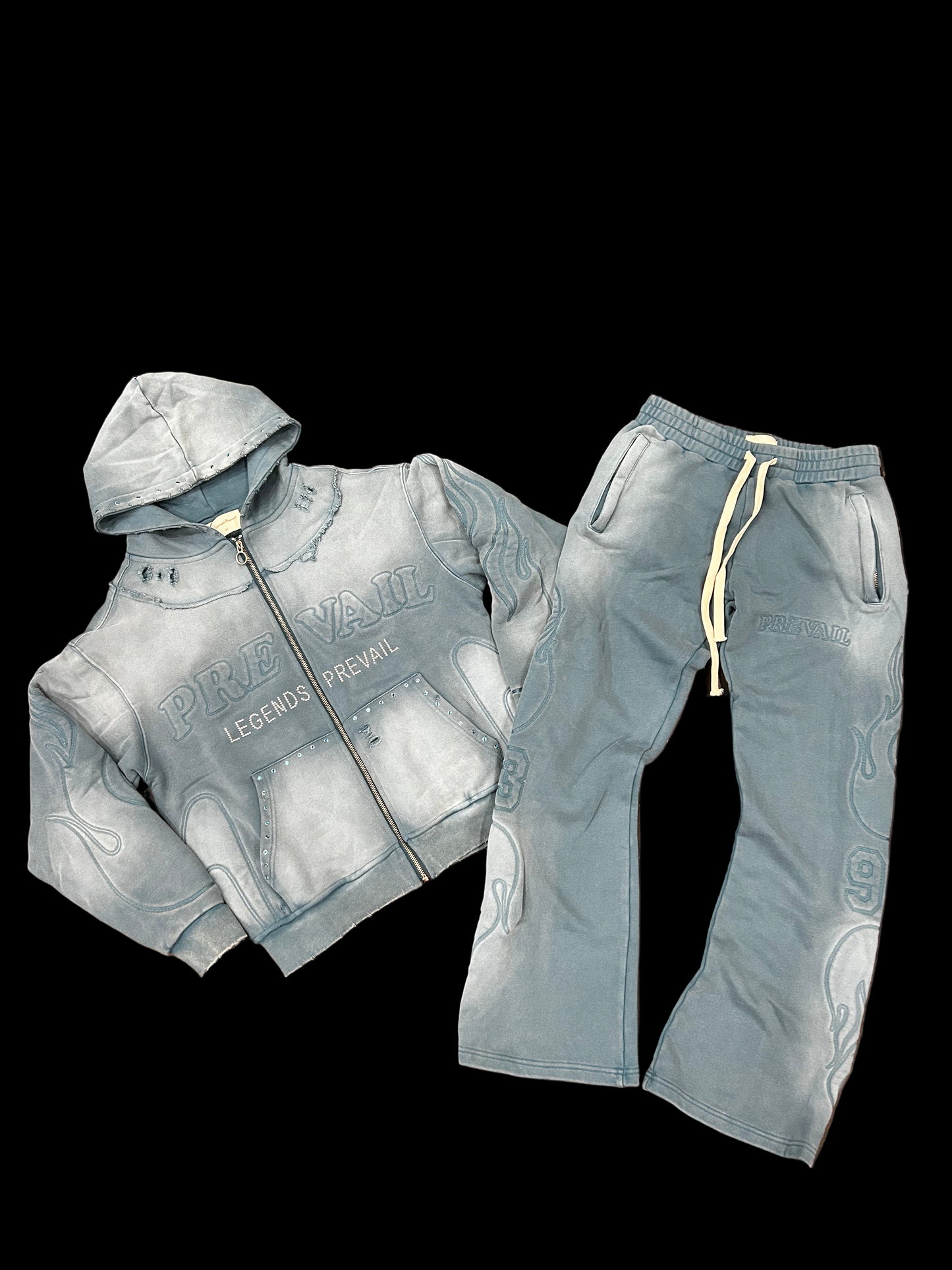 Legends Prevail Navy Blue Thermal Sweatsuit