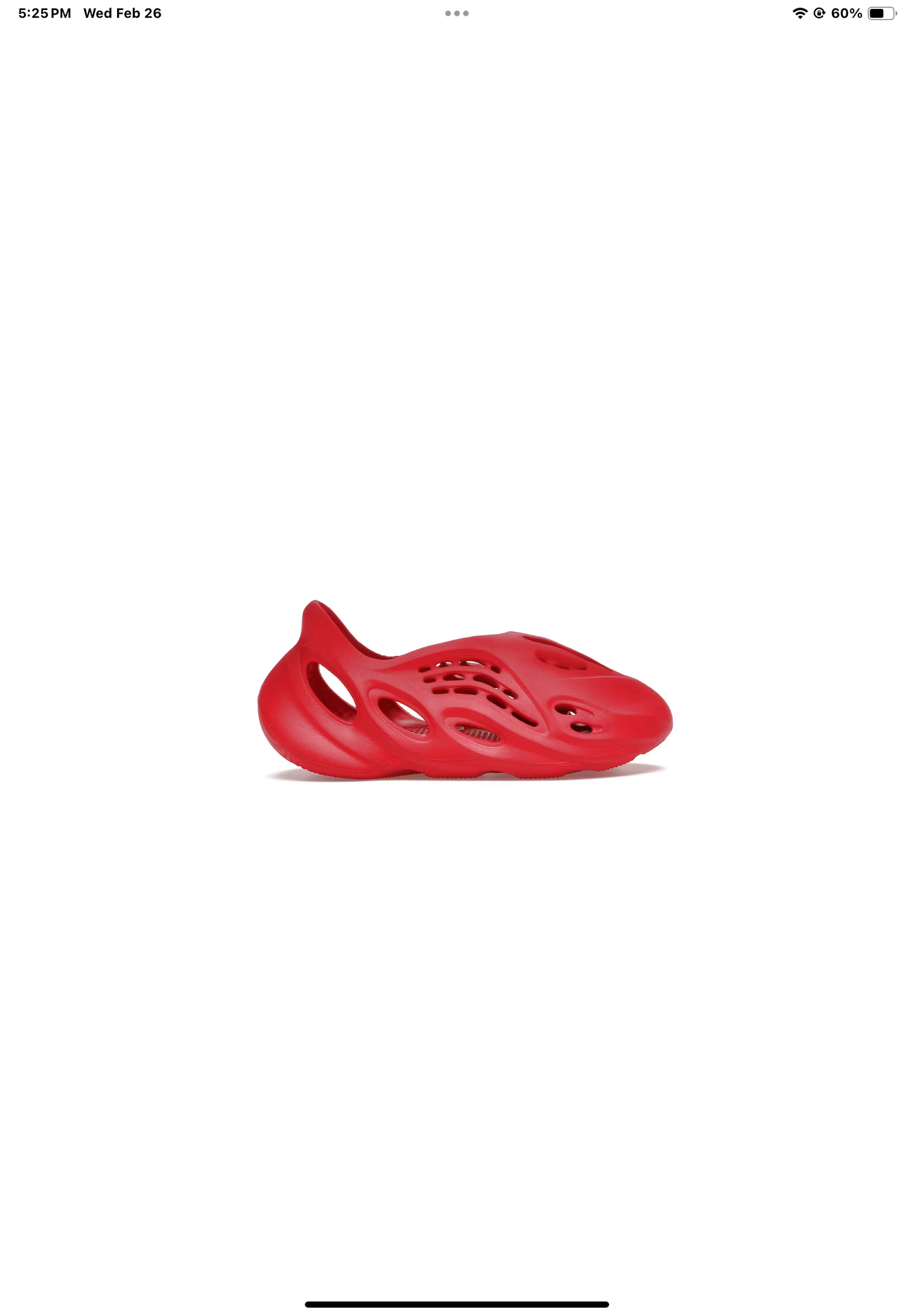 YZY foam runner Red