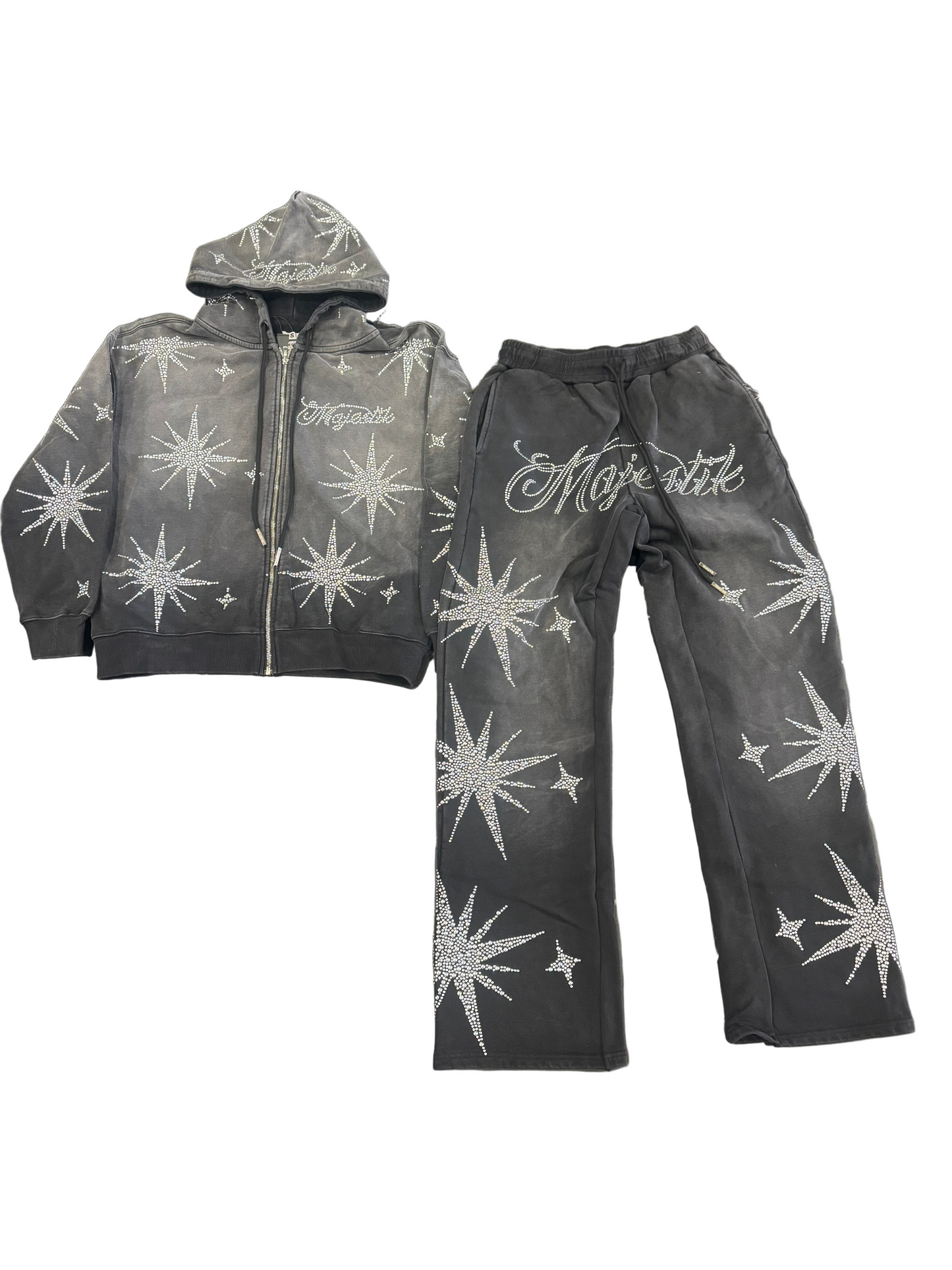 Majestik Black Sweatsuit