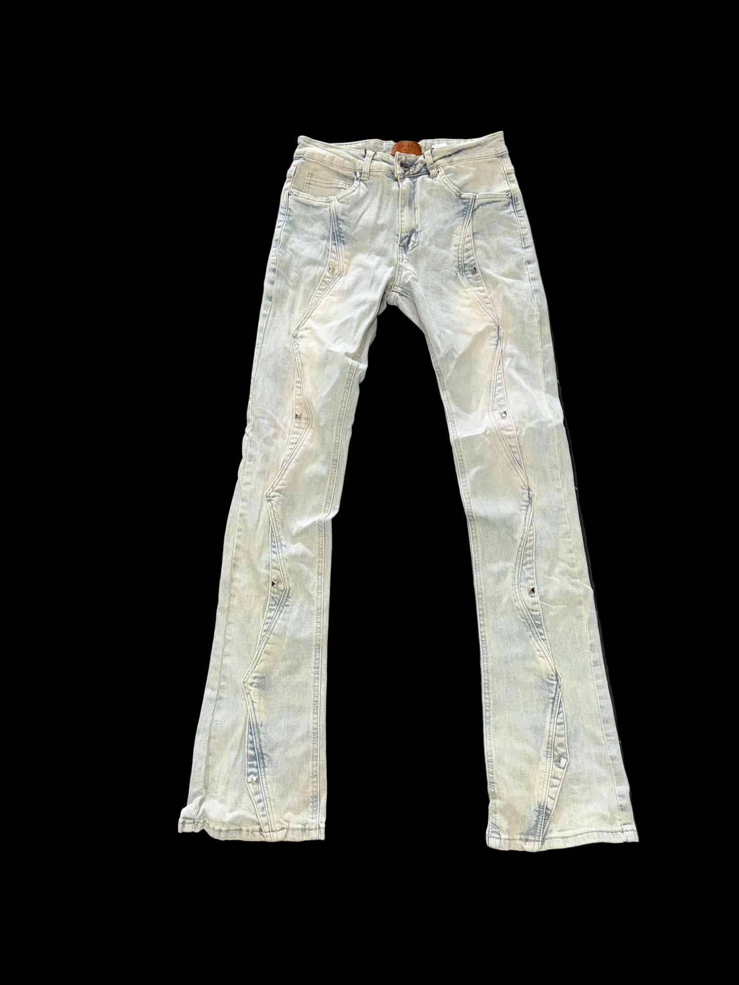 Waimea Light Denim Stacked Jeans