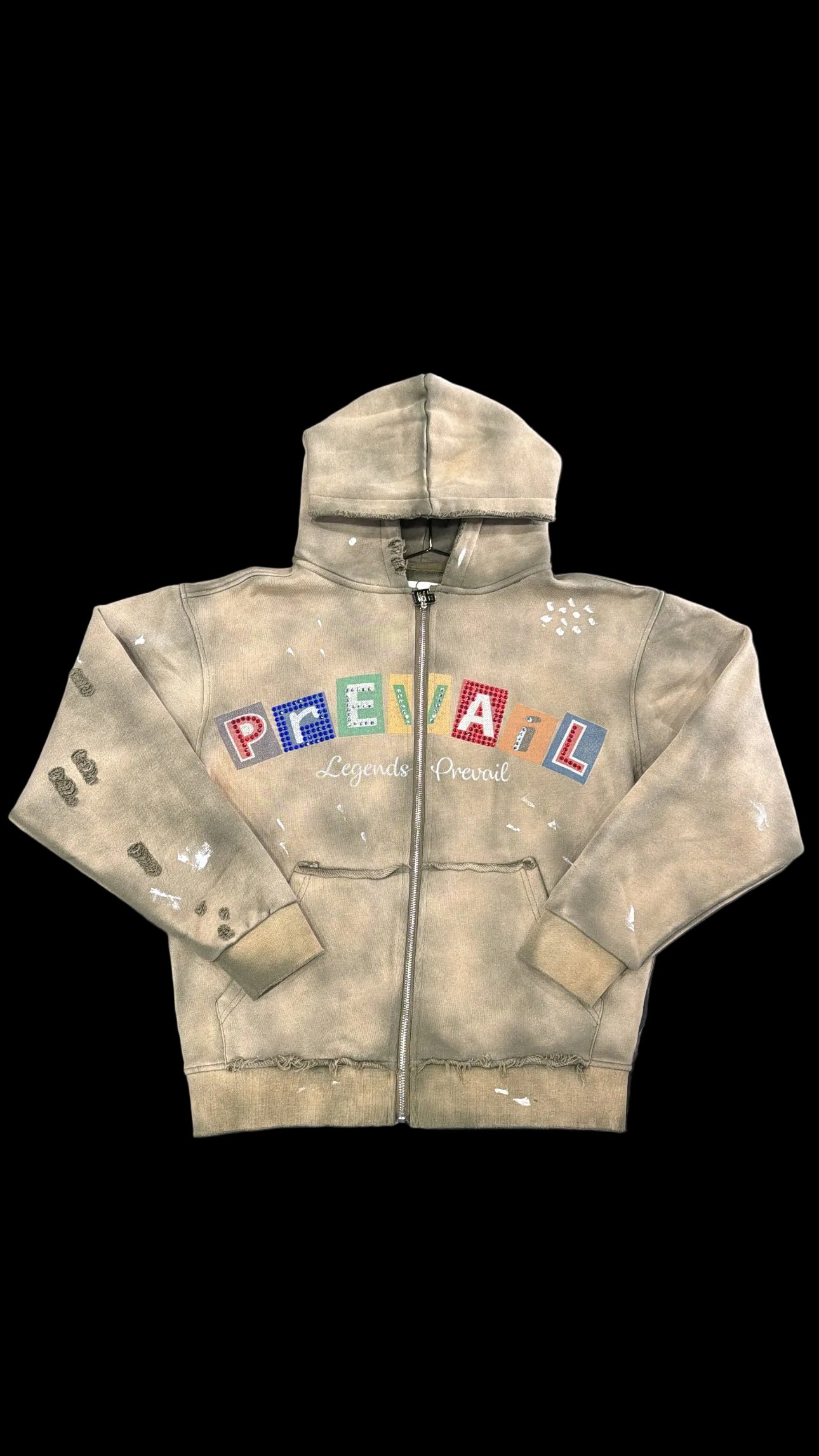 Legend Prevail Olive Full Zip Hoodie