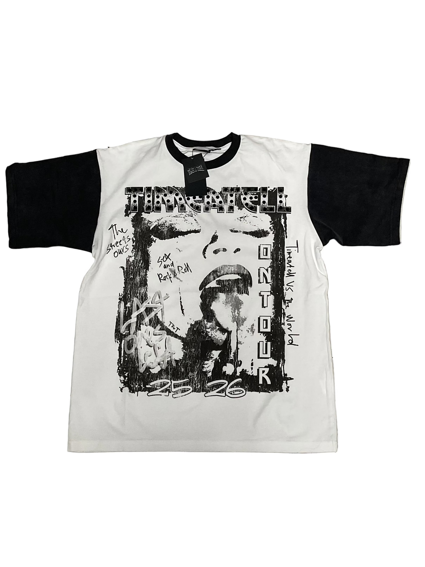 Time a tell Black / White Last Ones Left Tee