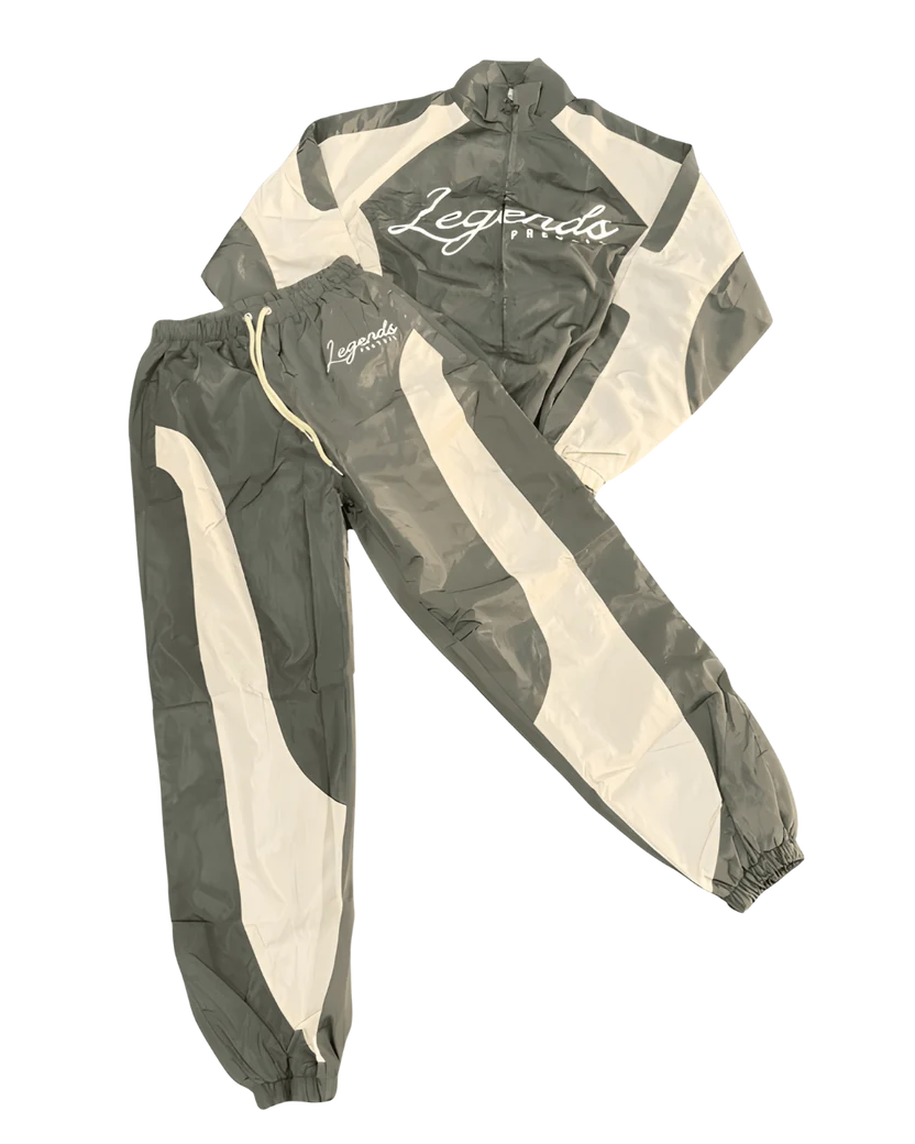 Legends prevail windbreaker track suit