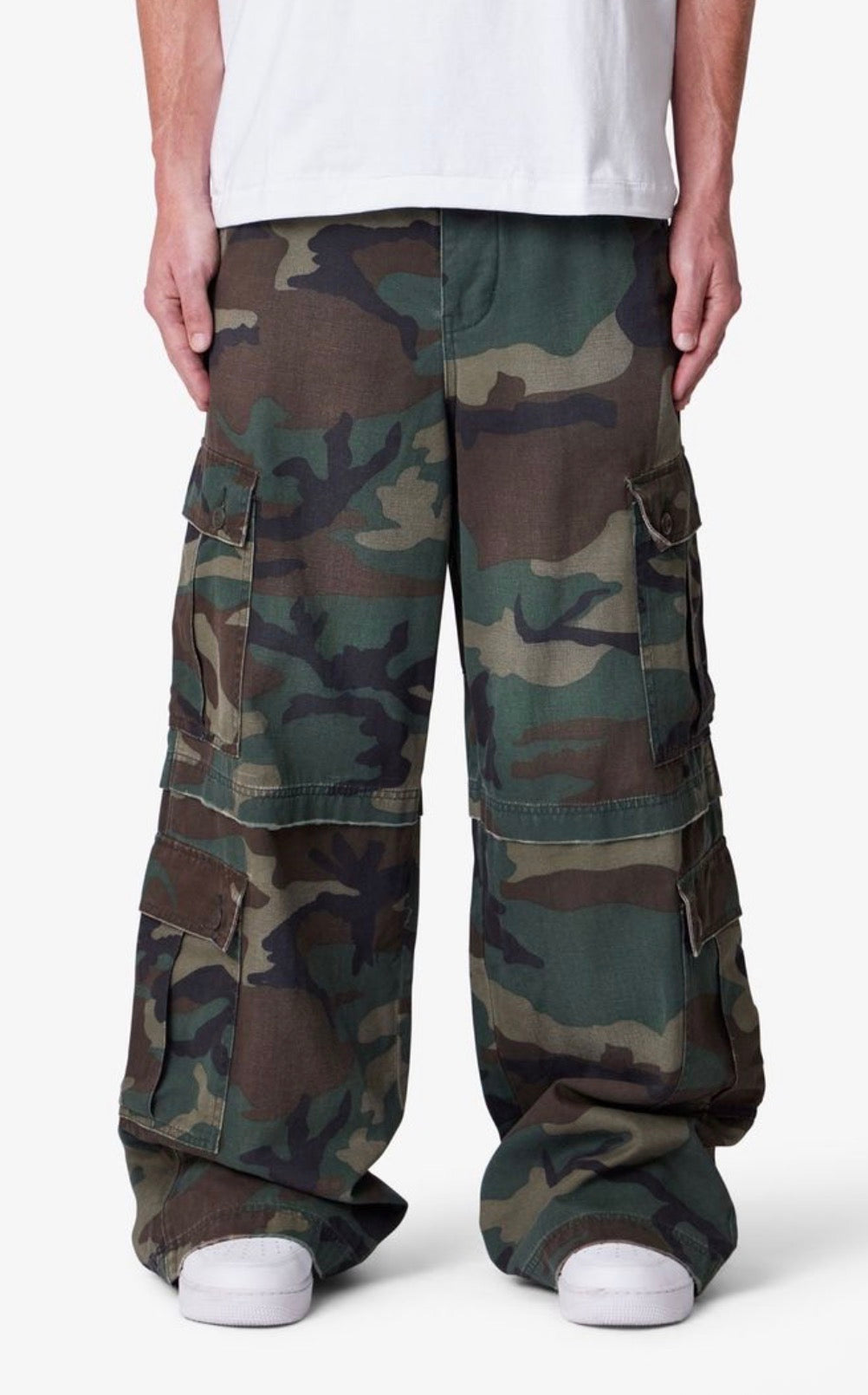 Baggy Rave Camo Cargo Pants