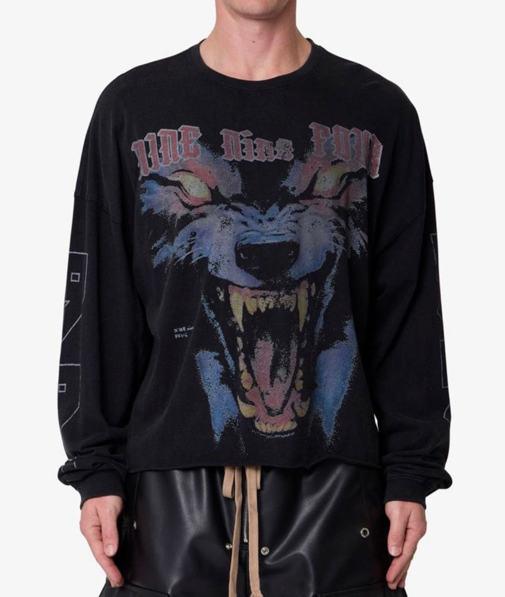 Black Wolf Long Sleeve
