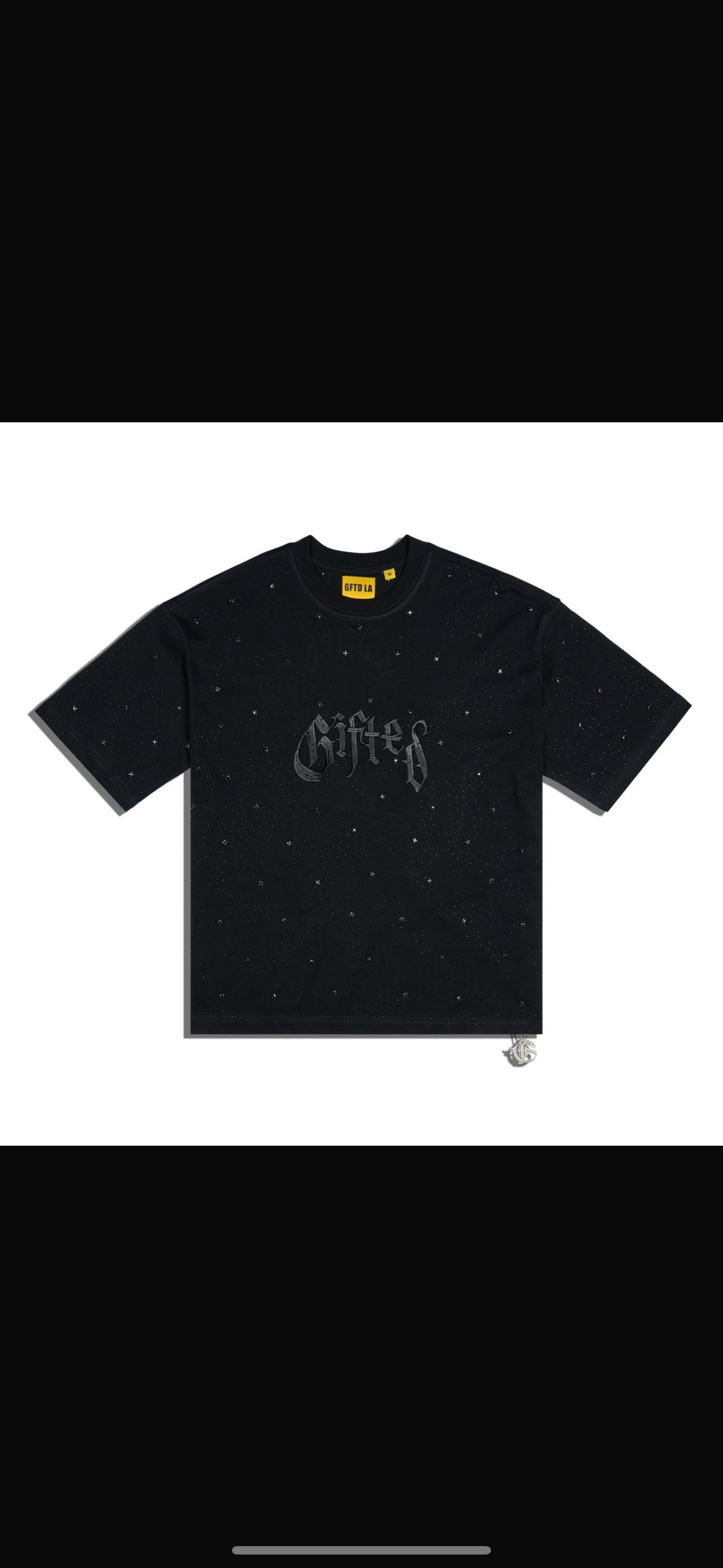 GFTD LA Jazz Black Tee
