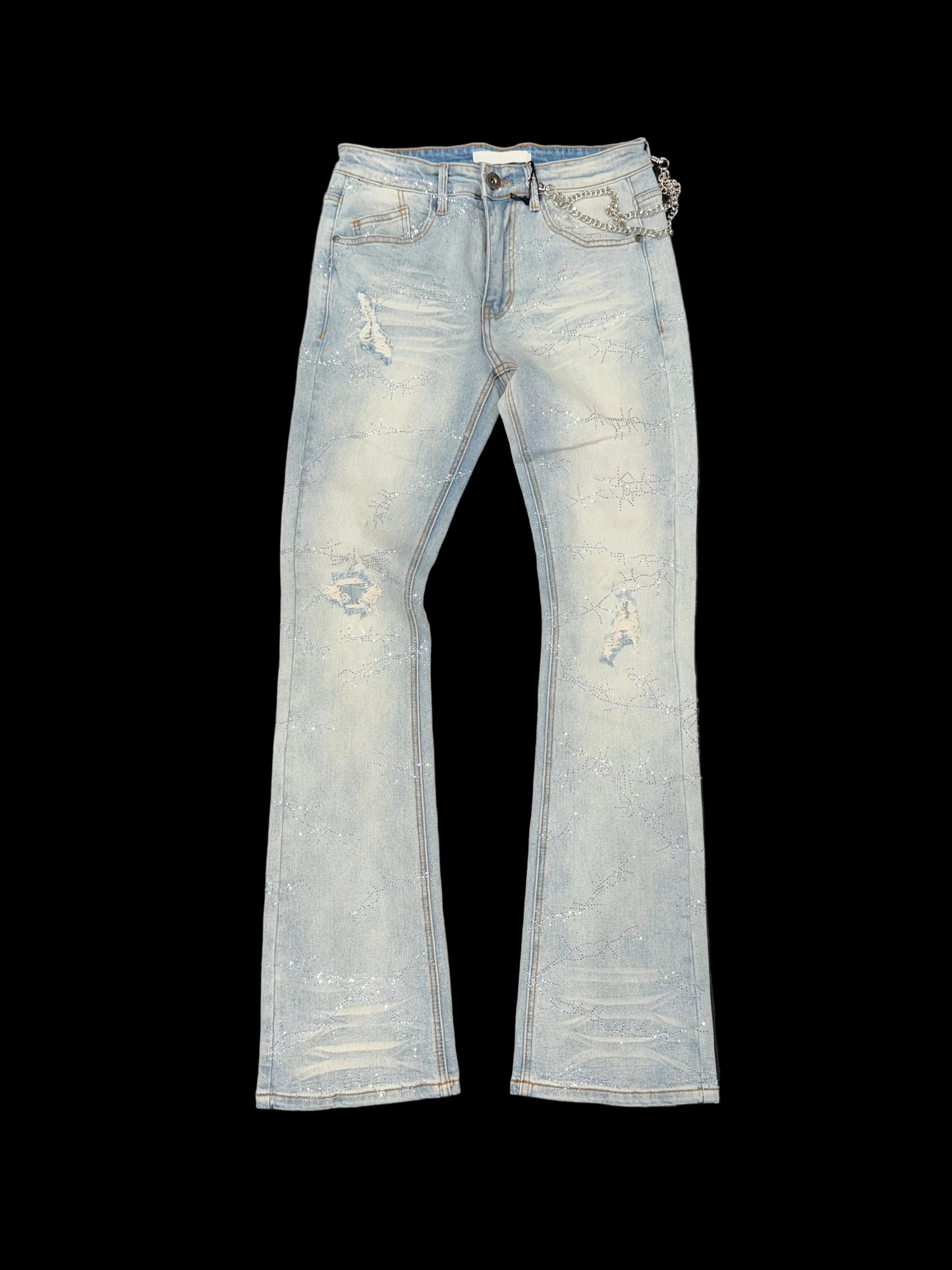 KDNK Rhinestone Jeans