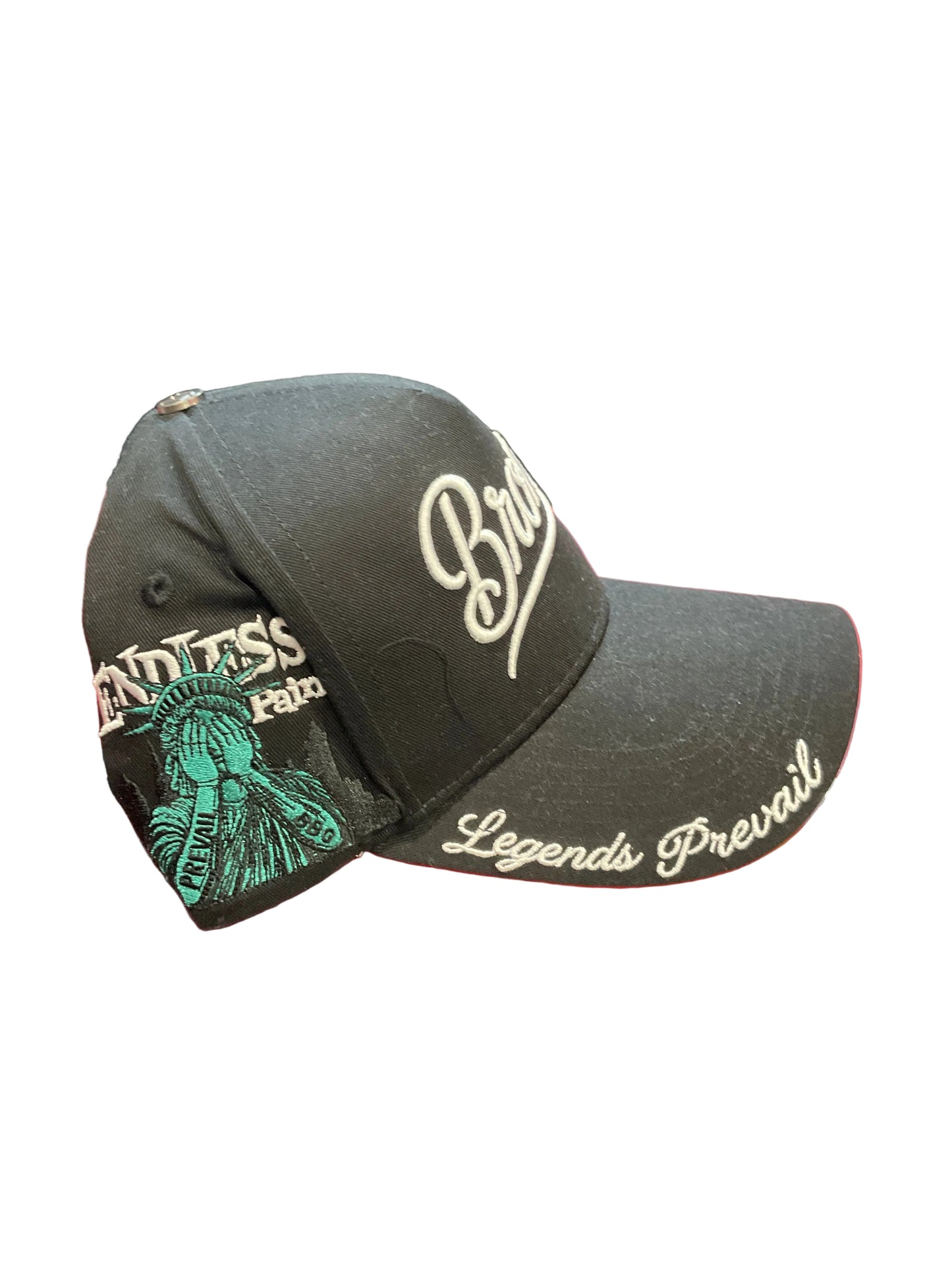 Legends Prevail Black & White Hat