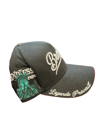 Legends Prevail Black & White Hat