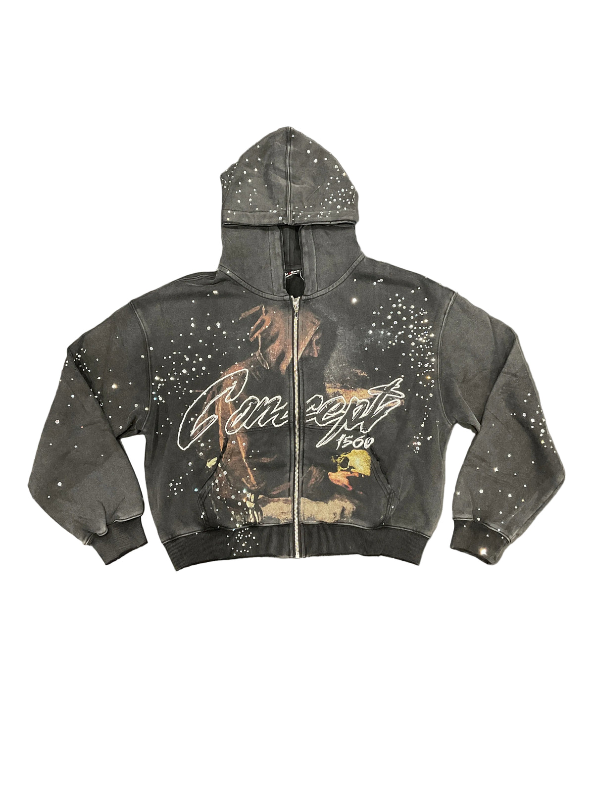 Concept Cloak Black Hoodie