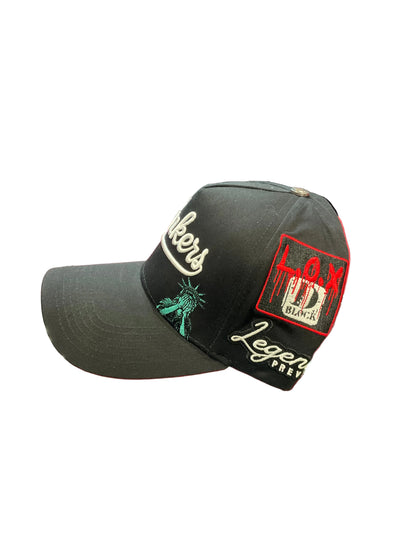Legend Prevail Yonkers Black & White Hat