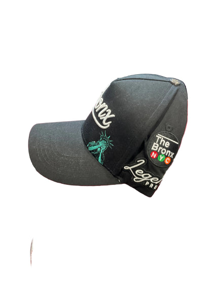 Legends Prevail Black & White Hat