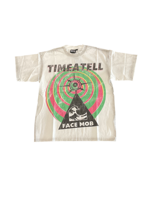 Time A Tell Face Mob Shirt