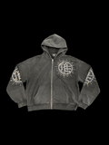 Mixed Emotions Washed Black Hoodie