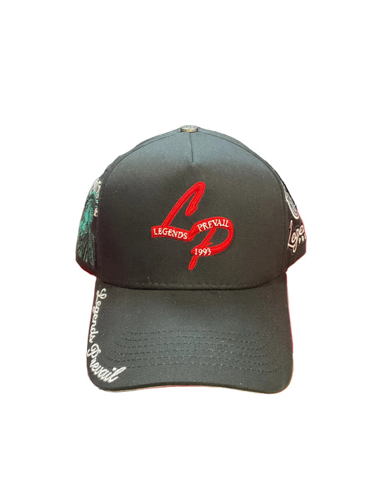 Lp Black & Red Hat
