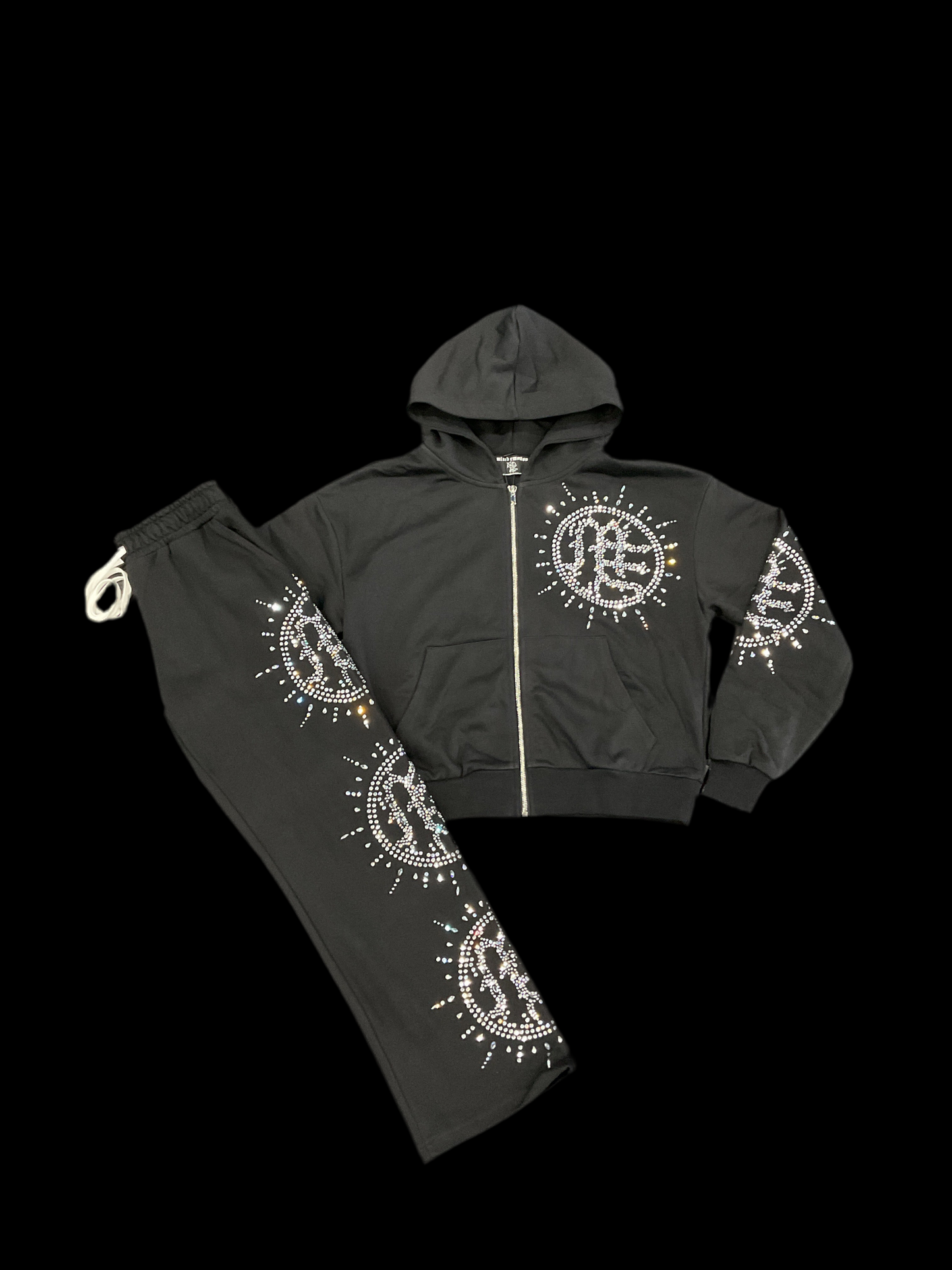 Mixed Emotions Eclipse Black Rhinestone Set