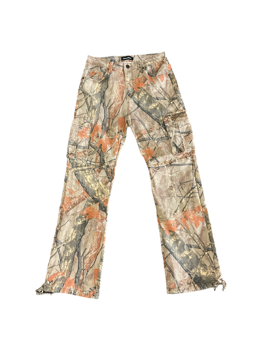 Vicious Brown Camo Baggy Pants