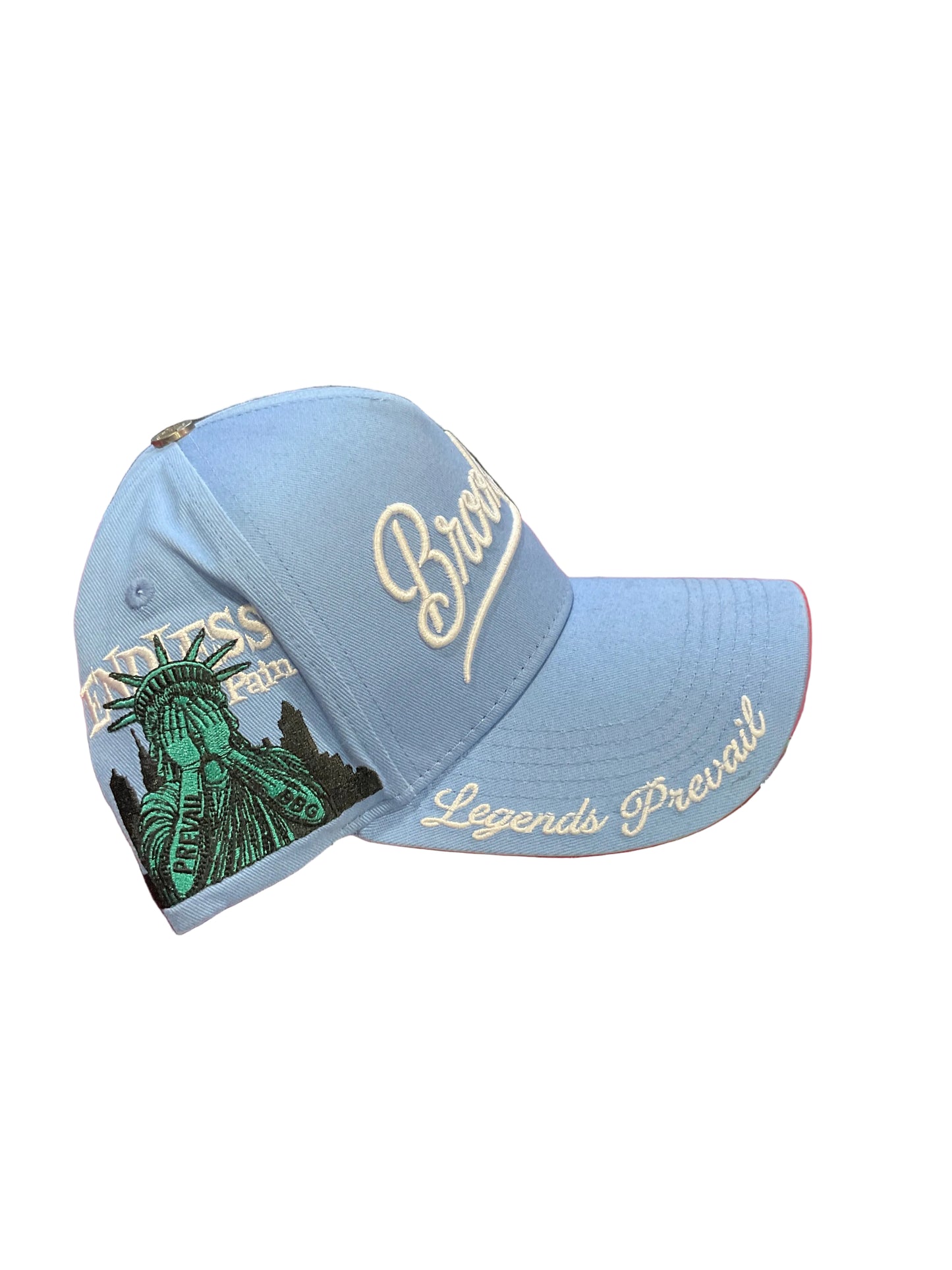 Legends Prevail Baby Blue & White Hat