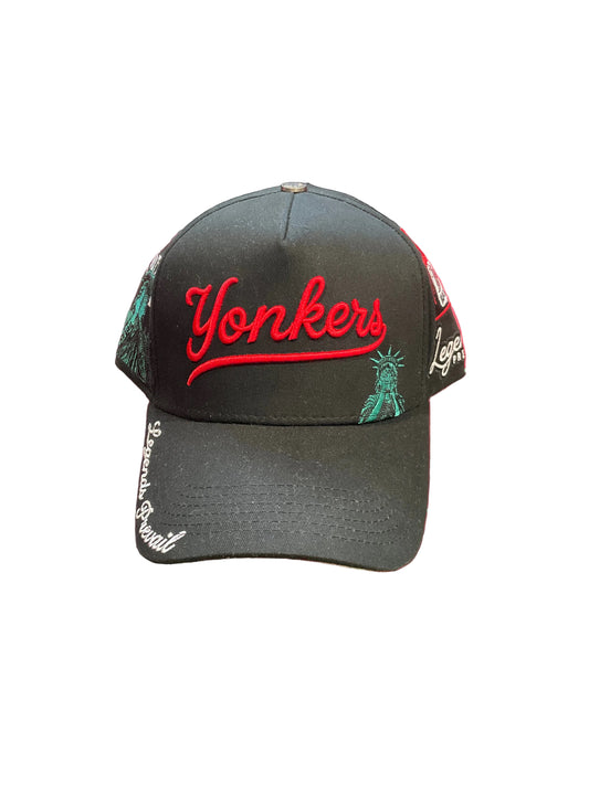 Legends Prevail Black & Red Hat