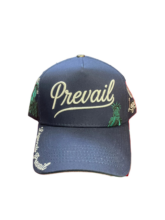 Prevail Navy Blue & White Hat