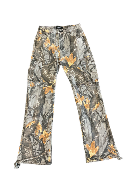 Vicious Grey Camo Baggy Pants