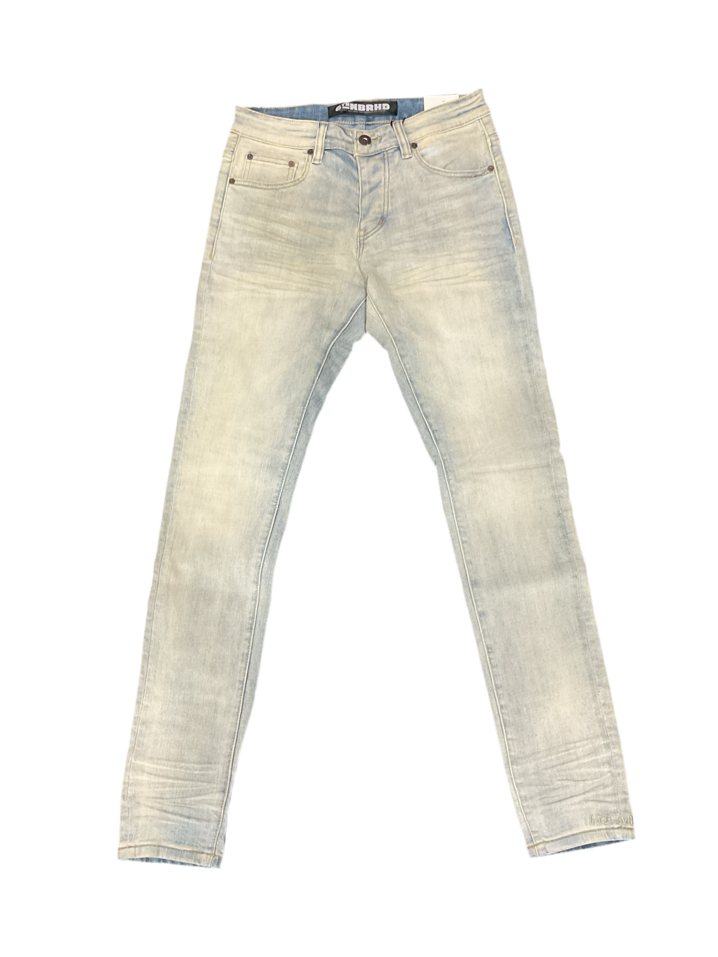 6TH Bro Light Wash Skinny Denim