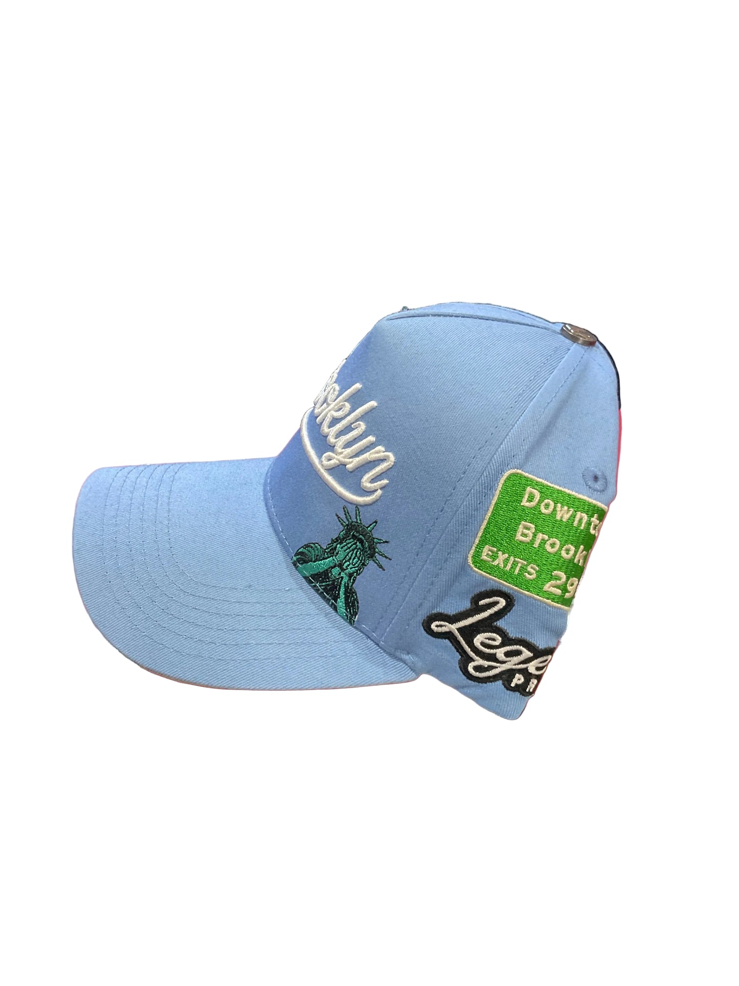 Legends Prevail Baby Blue & White Hat