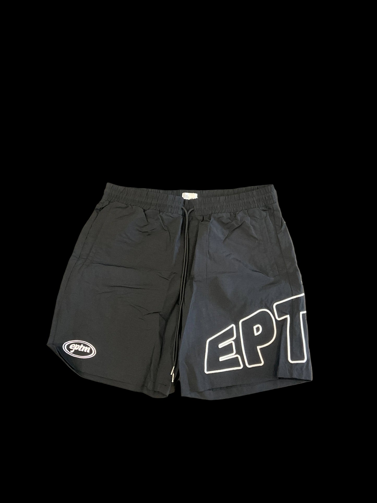 EPTM Black Logo Shorts